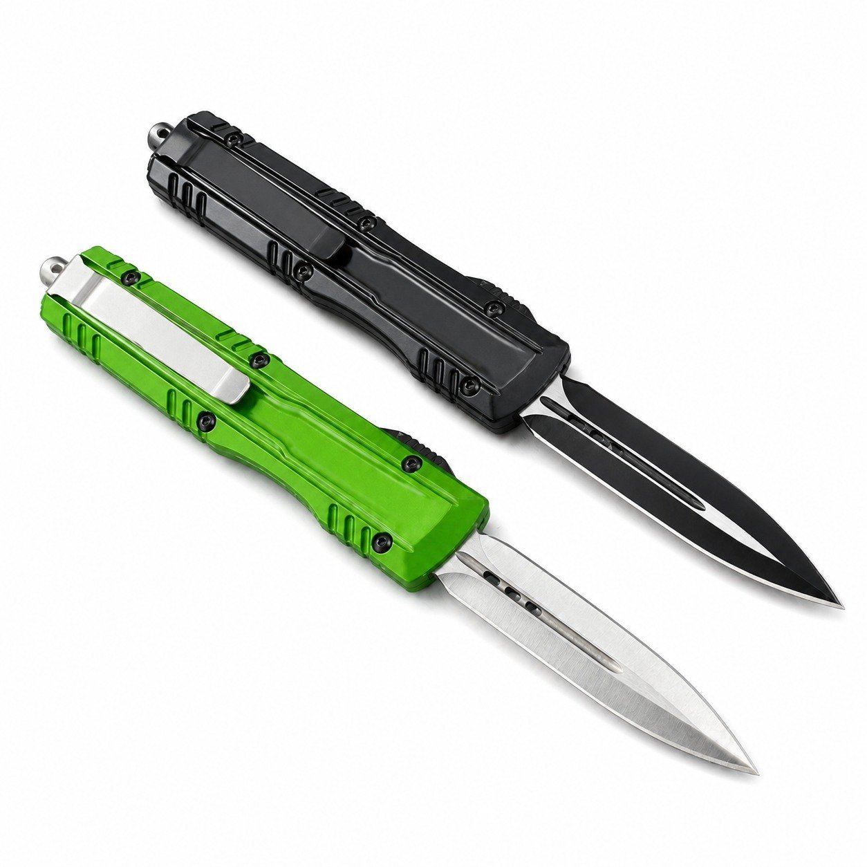 Zinc Handle Is A Divine Fire OTF Knife